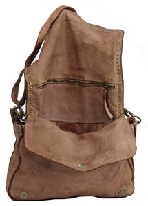 BZNA Bag Gil Rosa Italy Designer Clutch Umhängetasche Damen Handtasche Schultertasche Tasche Leder Shopper Neu