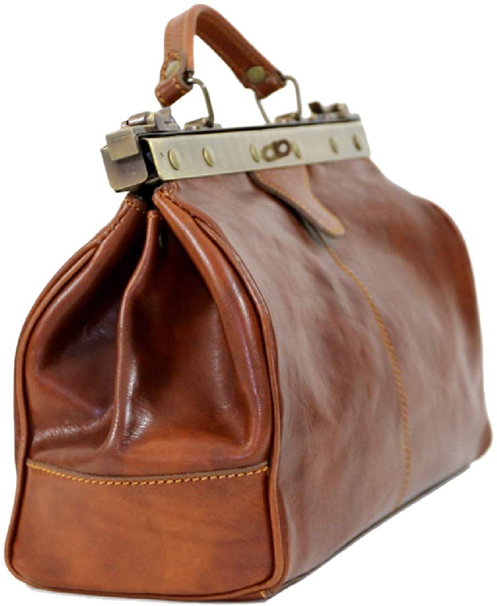 BZNA Firenze Bag Diego cognac Aktentasche Reisetasche Business Bag Italy Herren Handtasche Schultertasche Tasche Leder Neu