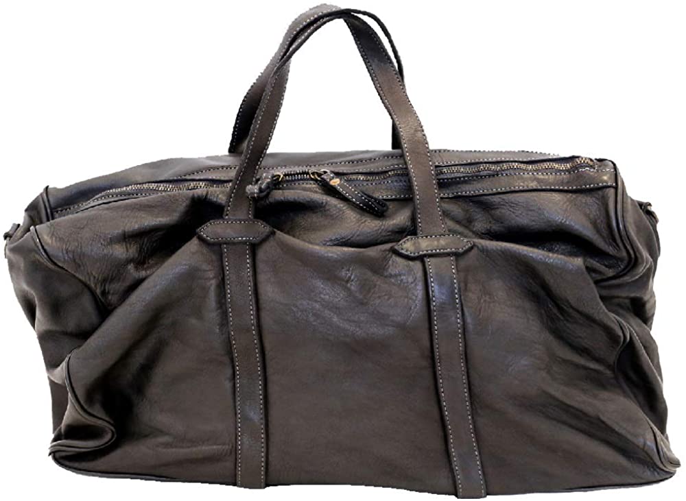 BZNA Bag Antonio schwarz Italy Designer Weekender Damen Handtasche Schultertasche Tasche Leder Shopper Neu