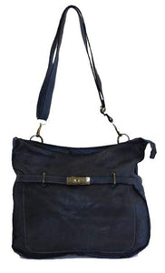 BZNA Bag Salma schwarz Italy Designer Damen Handtasche Ledertasche Schultertasche Tasche Leder Shopper Neu