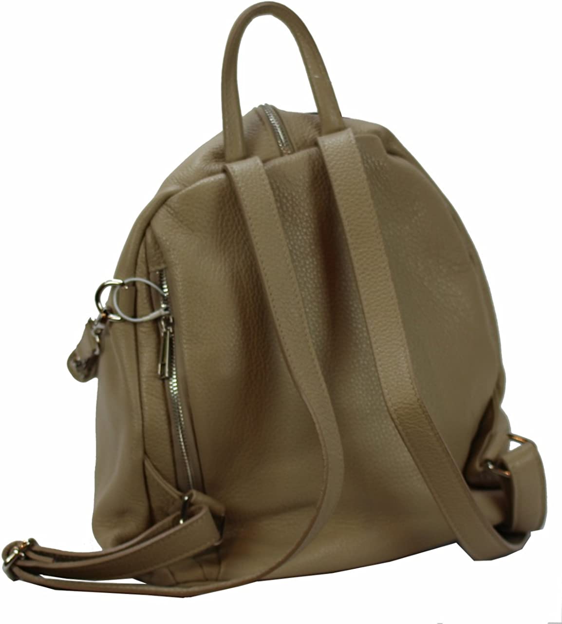 BZNA Bag Mara beige Backpacker Designer Rucksack Ledertasche Leder Neu