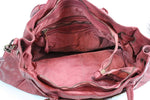 Load image into Gallery viewer, BZNA Bag Mila Weinrot vintage Italy Designer Business Damen Handtasche Ledertasche Schultertasche Tasche Leder Shopper Neu
