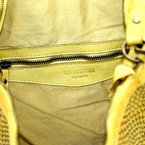 BZNA Bag Elia grün Backpacker Designer Rucksack Damenhandtasche Schultertasche Leder Nappa sheep ItalyNeu