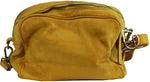 Load image into Gallery viewer, BZNA Bag Lucy Gelb Yellow Italy Designer Clutch Braided Ledertasche Umhängetasche Damen Handtasche Schultertasche Tasche Leder Shopper Neu
