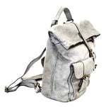 Load image into Gallery viewer, BZNA Bag Yago grün Backpacker Designer Rucksack Damenhandtasche Schultertasche Leder Nappa Italy Neu
