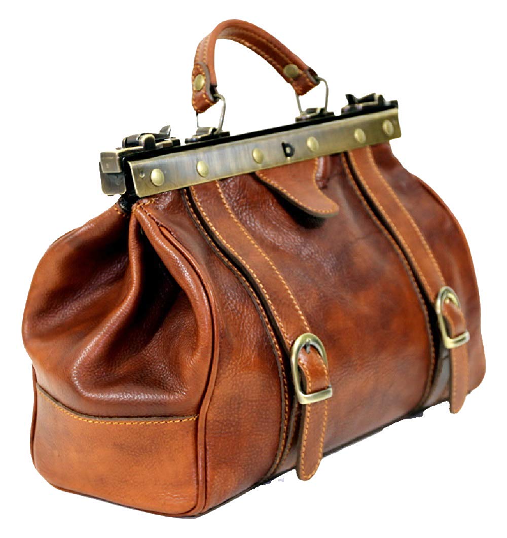 BZNA Firenze Bag Matteo cognac Aktentasche Reisetasche Business Bag Italy Designer  Handtasche Schultertasche Tasche Leder Neu - B Z N A