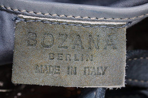 BZNA Rene Bag Blau blue Italy Designer geflochten Damen Handtasche Schultertasche Tasche Schafsleder Shopper Neu