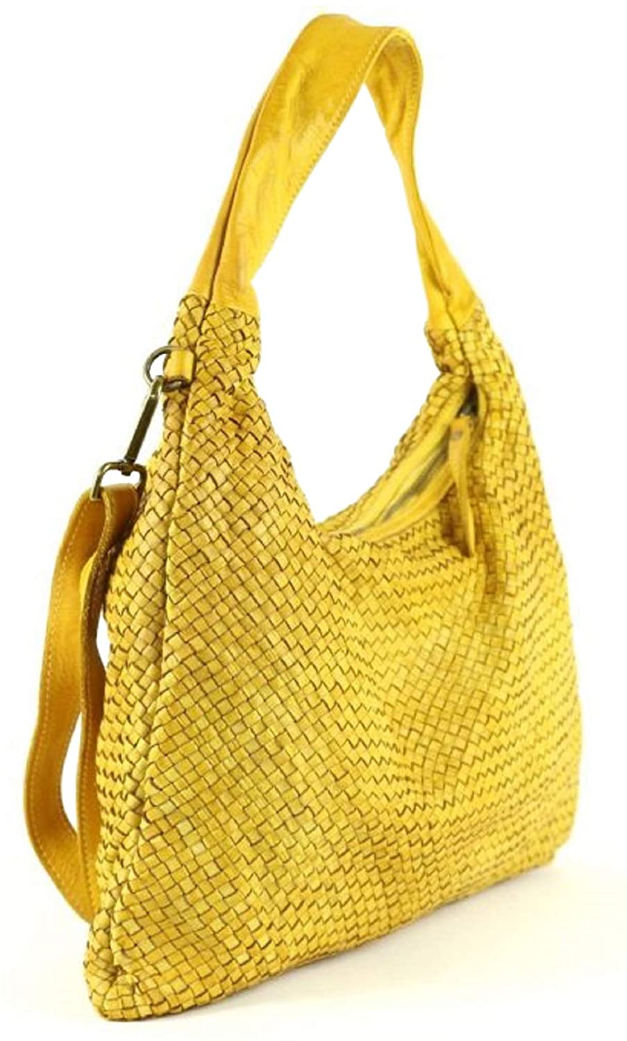 BZNA Bag Mattia Braun Italy Designer Damen Handtasche Schultertasche Tasche Leder Shopper Neu