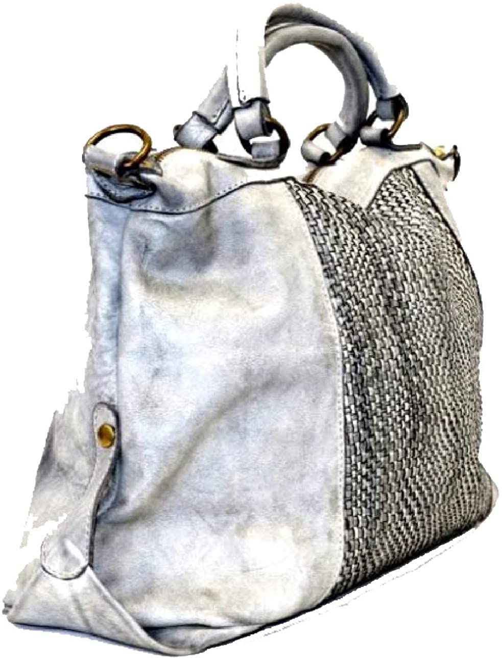 BZNA Bag Emely gelb Italy Designer Damen Ledertasche Handtasche Schultertasche Tasche Leder Beutel Neu