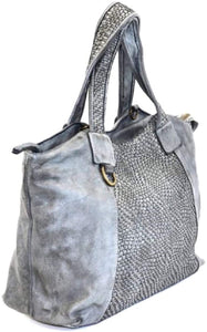 BZNA Bag Vida gelb Italy Designer Damen Ledertasche Handtasche Schultertasche Tasche Leder Beutel Neu