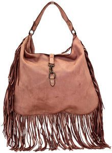 BZNA Bag Napoli rosa Italy Designer Damen Handtasche Ledertasche Schultertasche Tasche Leder Shopper Neu