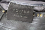 Load image into Gallery viewer, BZNA Bag Giulia nero Italy Designer Damen Handtasche Schultertasche Tasche Leder Shopper Neu
