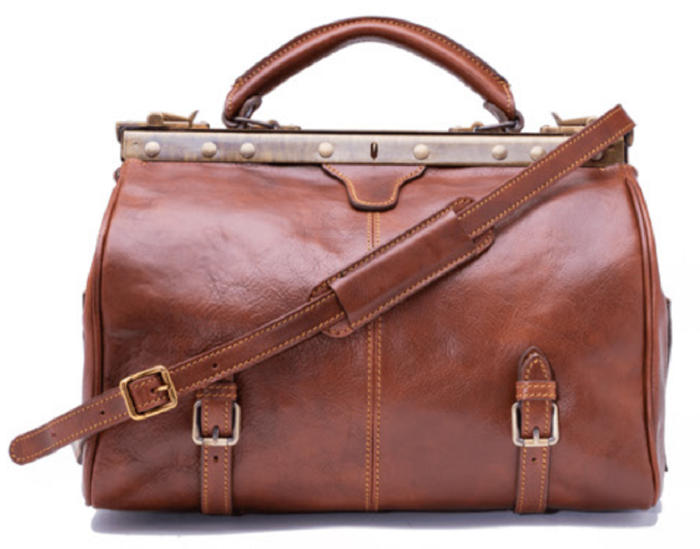 BZNA Firenze Bag Leonardo Grande cognac Aktentasche Reisetasche Business Bag Italy Herren Handtasche Schultertasche Tasche Leder Neu - B Z N A