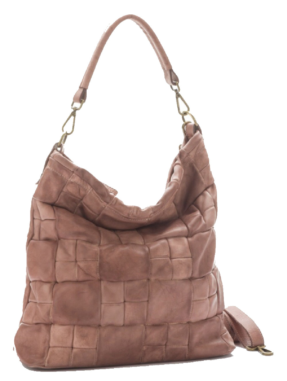 BZNA Bag Santino alt rosa Italy Designer Damen Handtasche Schultertasche Tasche