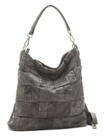Load image into Gallery viewer, BZNA Bag Santino grau Italy Designer Damen Handtasche Schultertasche Tasche
