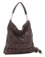 Load image into Gallery viewer, BZNA Bag Santino braun Italy Designer Damen Handtasche Schultertasche Tasche
