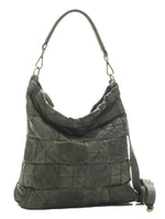 Load image into Gallery viewer, BZNA Bag Santino grün Italy Designer Damen Handtasche Schultertasche Tasche
