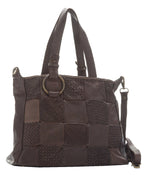 Load image into Gallery viewer, BZNA Bag Belva braun Italy Designer Damen Handtasche Schultertasche Tasche
